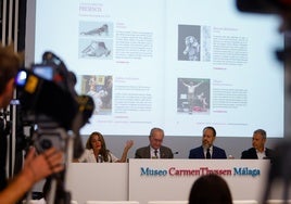 Lourdes Moreno, Francisco de la Torre, Juan Carlos Barroso y Antonio Caballero.