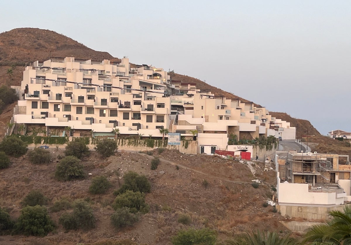 Imagen del nuevo conjunto de viviendas El Mirador, situado en la zona de El Peñoncillo.