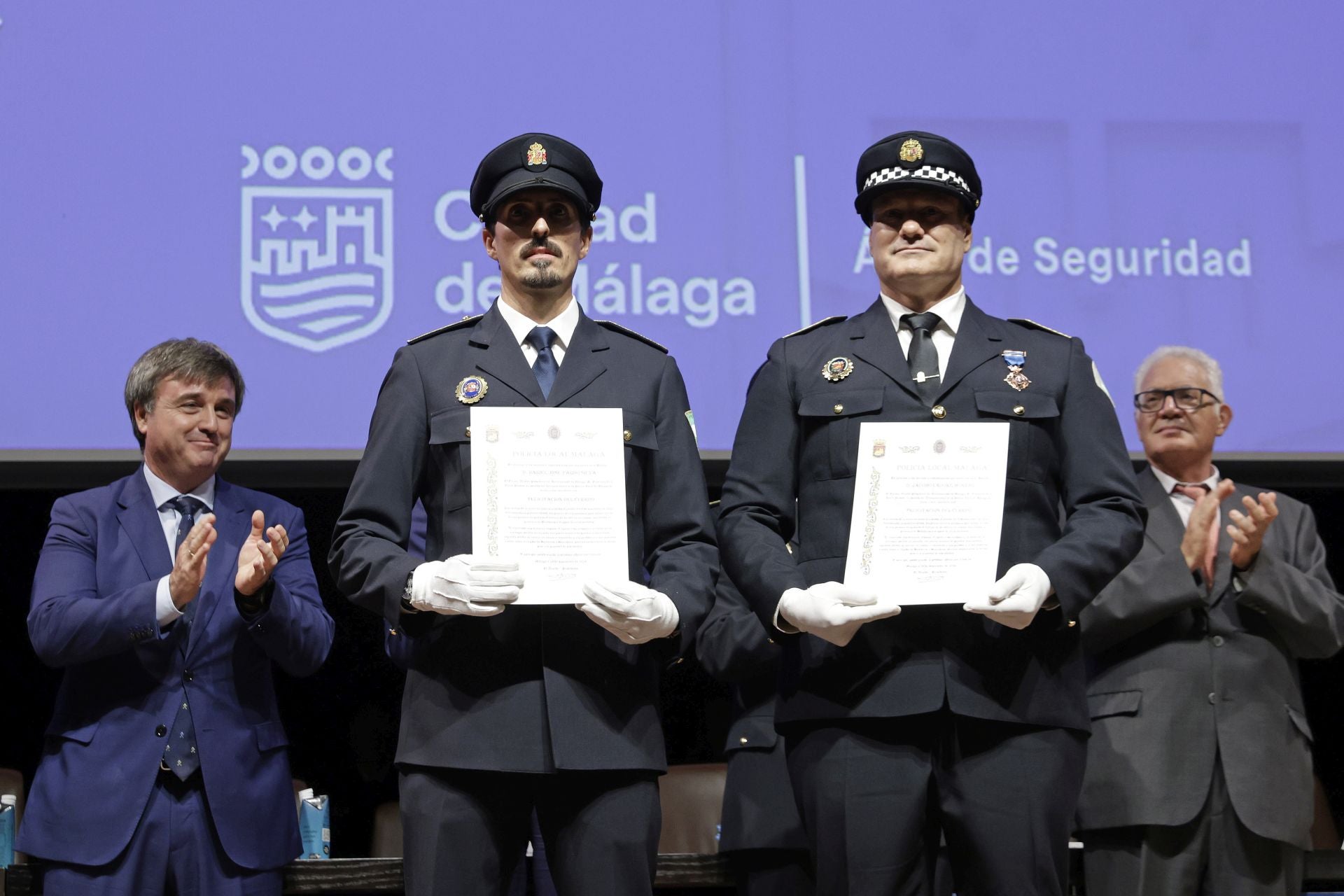 La Policía Local de Málaga celebra el día de su patrón