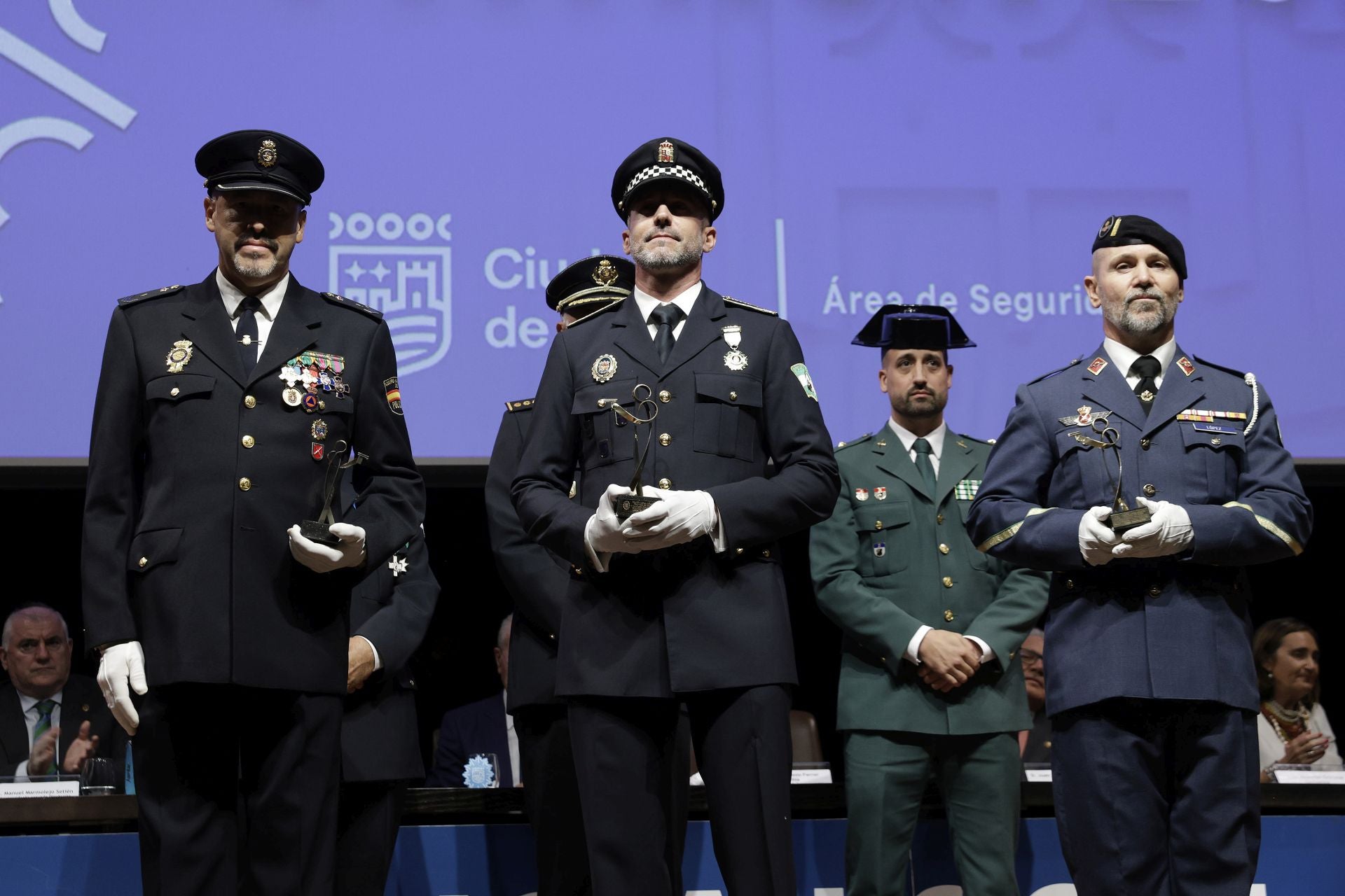 La Policía Local de Málaga celebra el día de su patrón