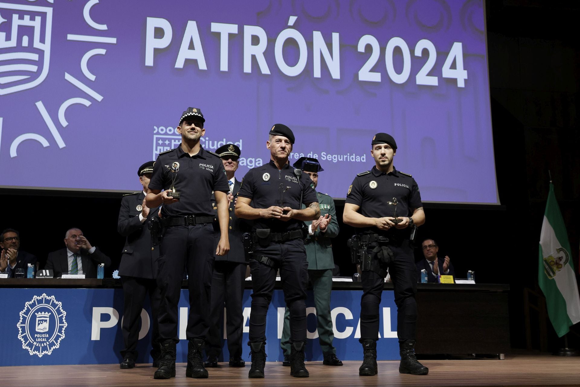 La Policía Local de Málaga celebra el día de su patrón