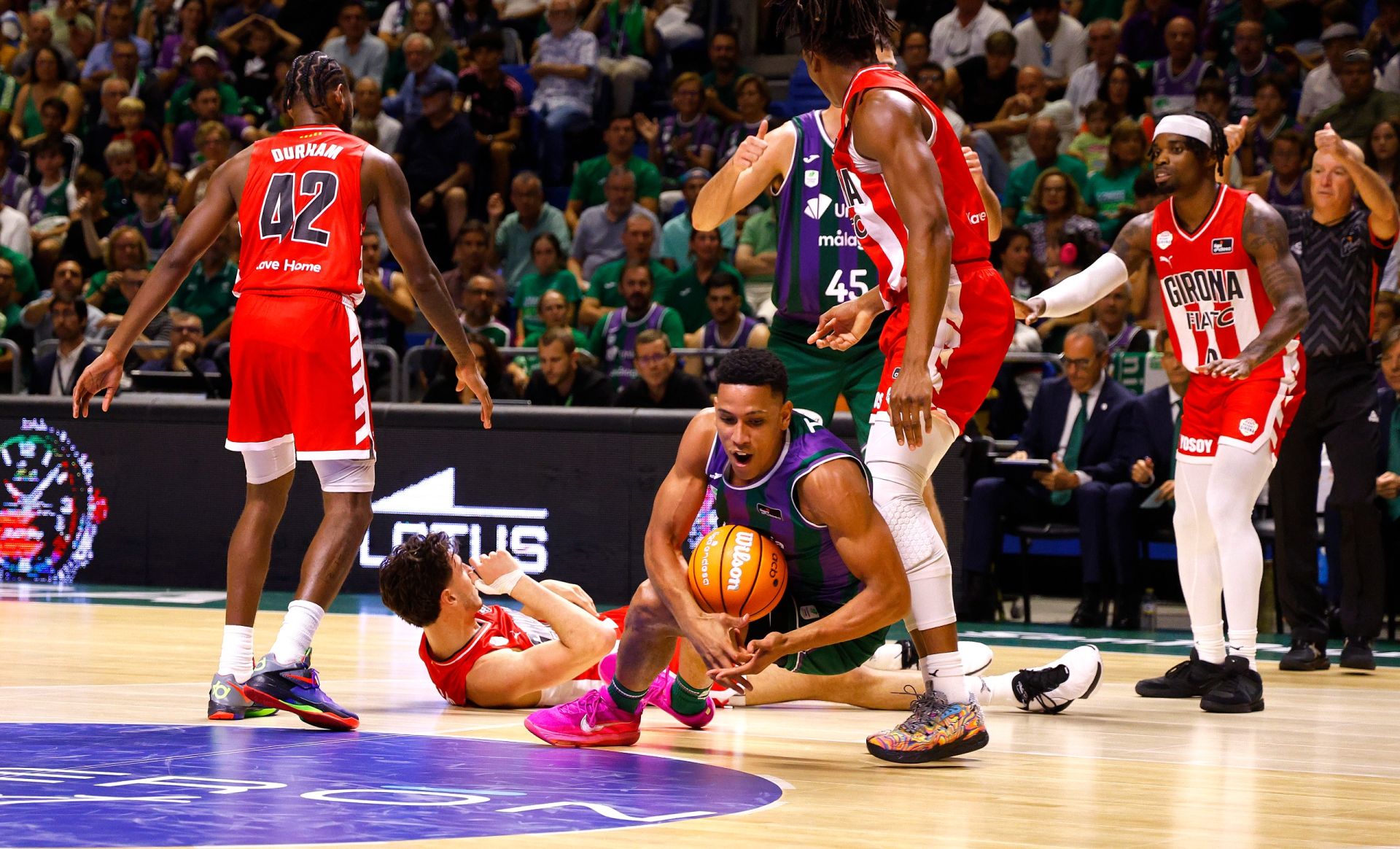 El Unicaja - Básquet Girona, en imágenes
