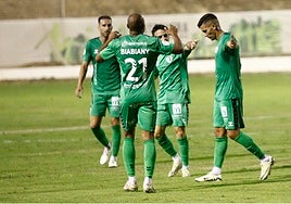 Siddiky celebra su gol, que fue el empate definitivo.