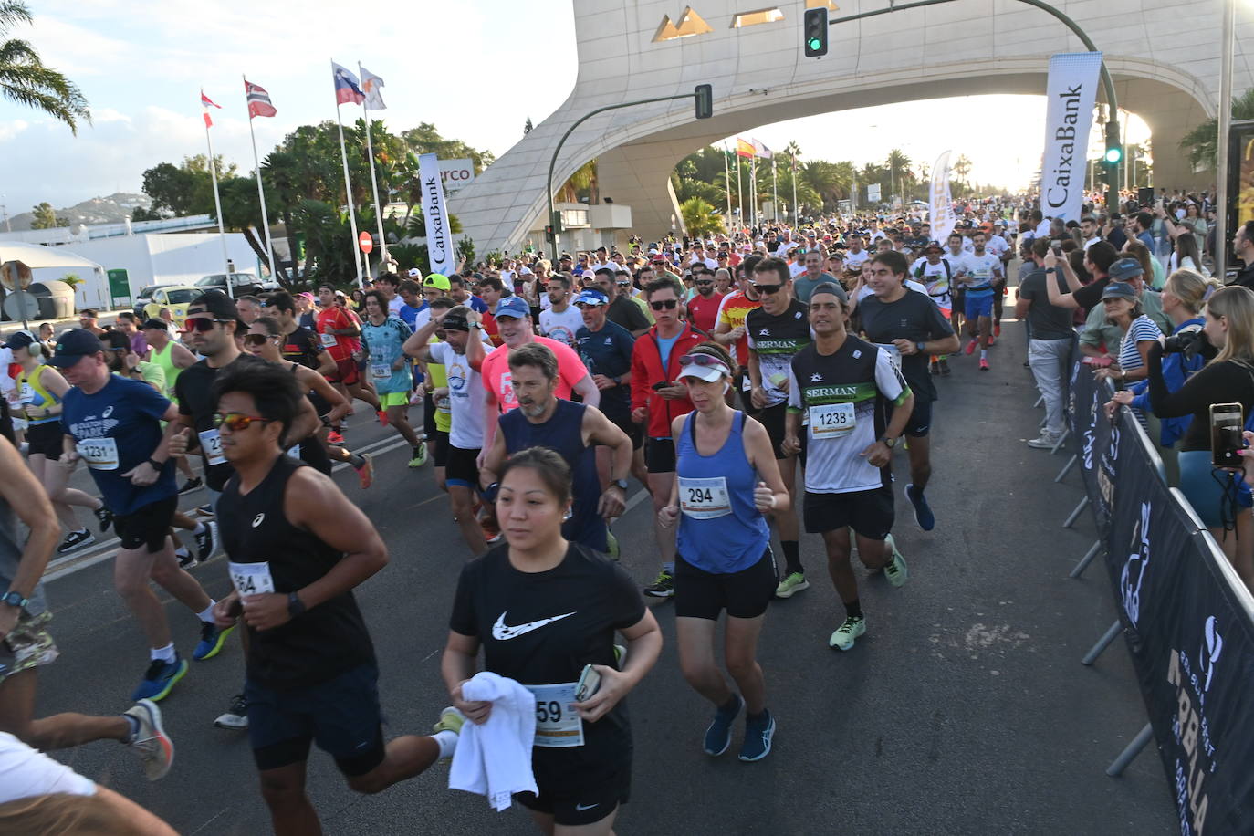 La Media Maratón 2024 de Marbella, en imágenes