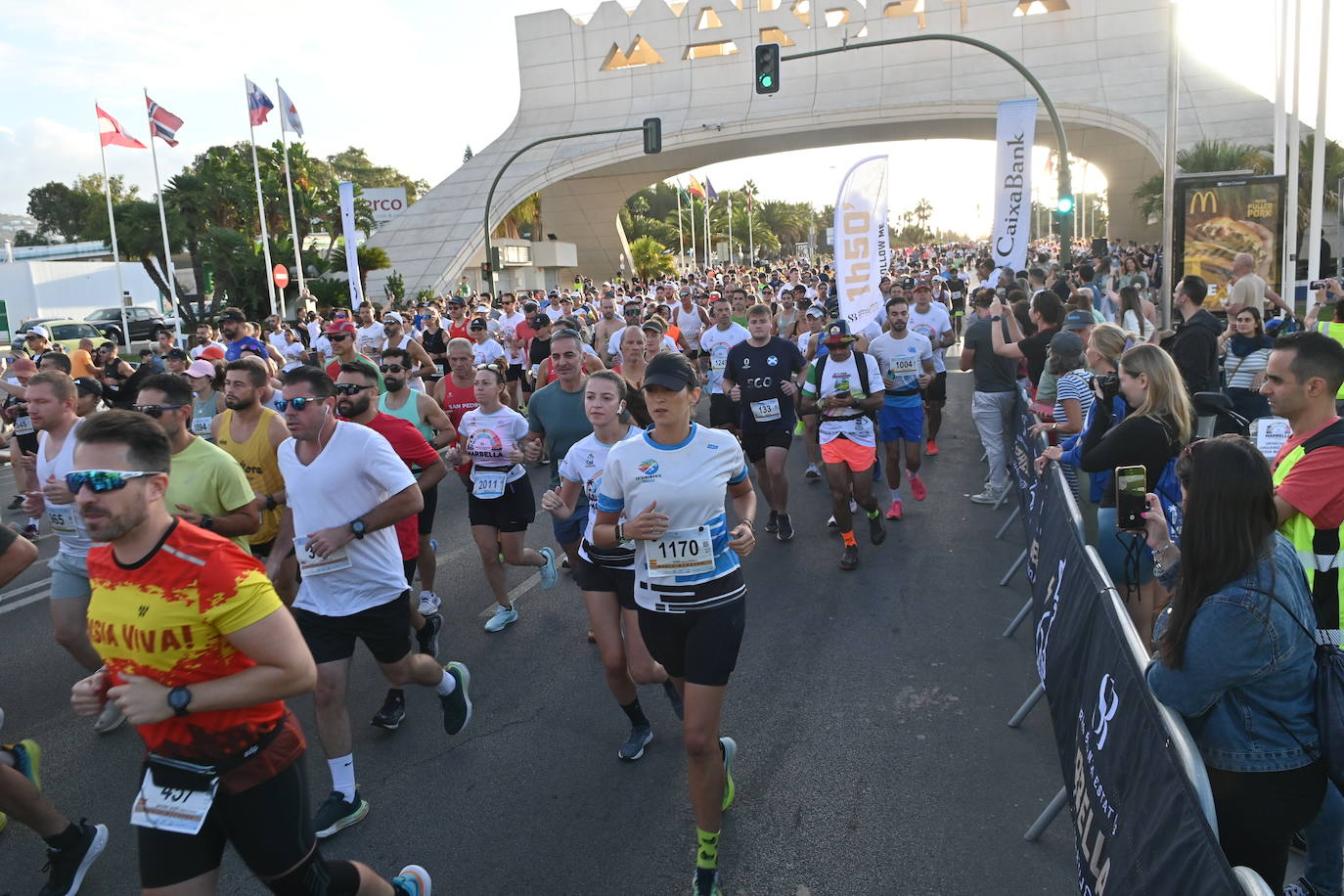 La Media Maratón 2024 de Marbella, en imágenes