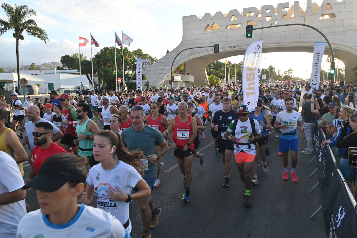 La Media Maratón 2024 de Marbella, en imágenes