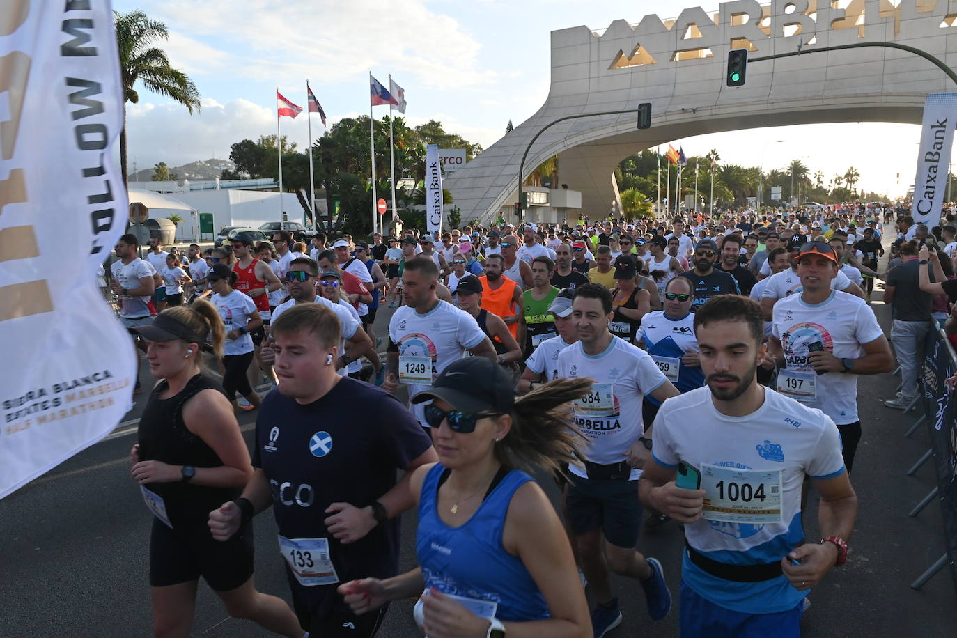 La Media Maratón 2024 de Marbella, en imágenes