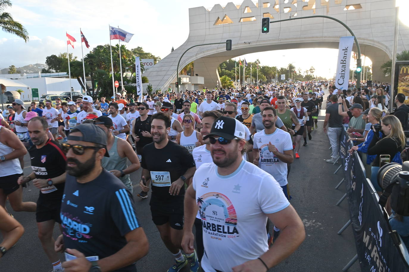 La Media Maratón 2024 de Marbella, en imágenes