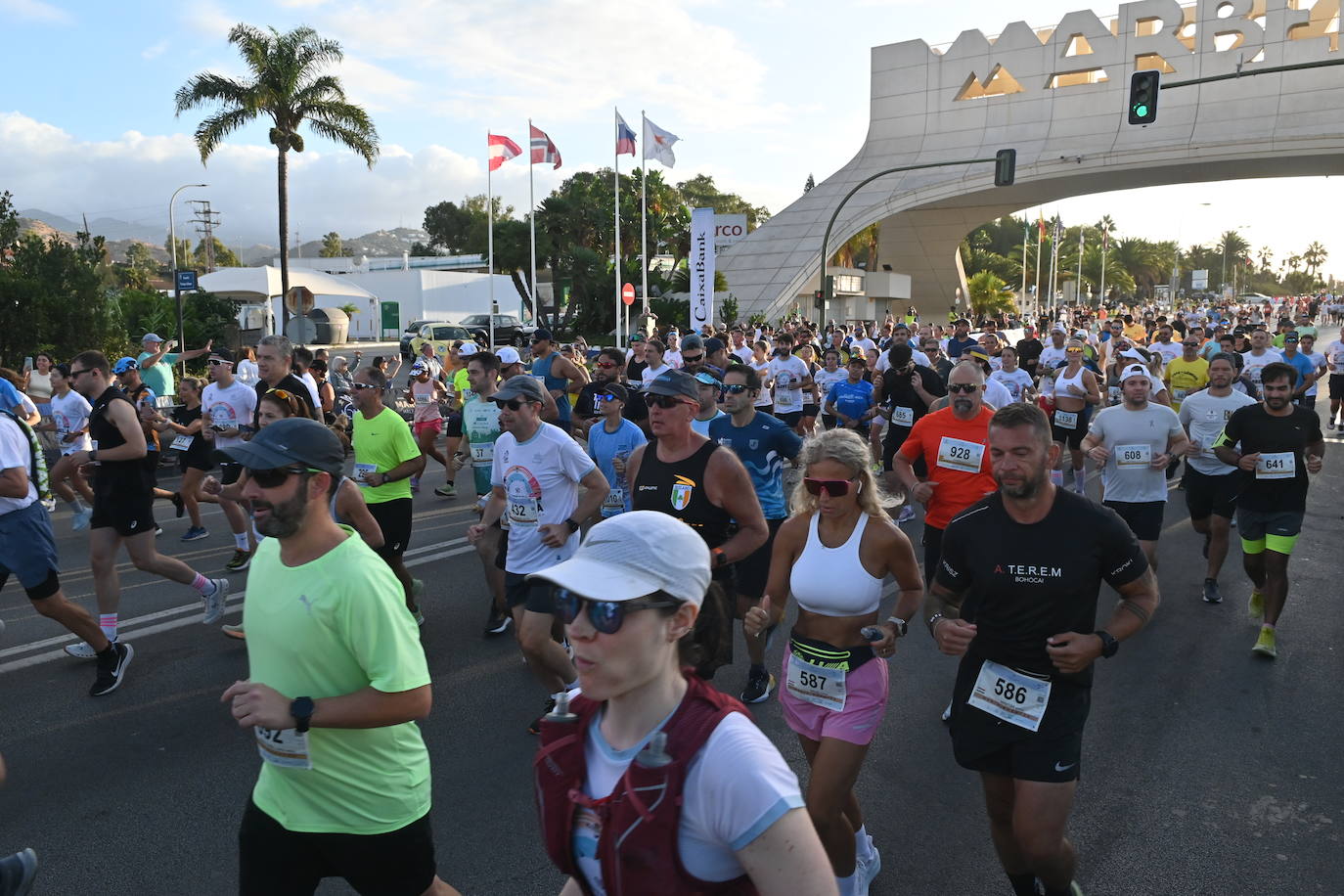 La Media Maratón 2024 de Marbella, en imágenes