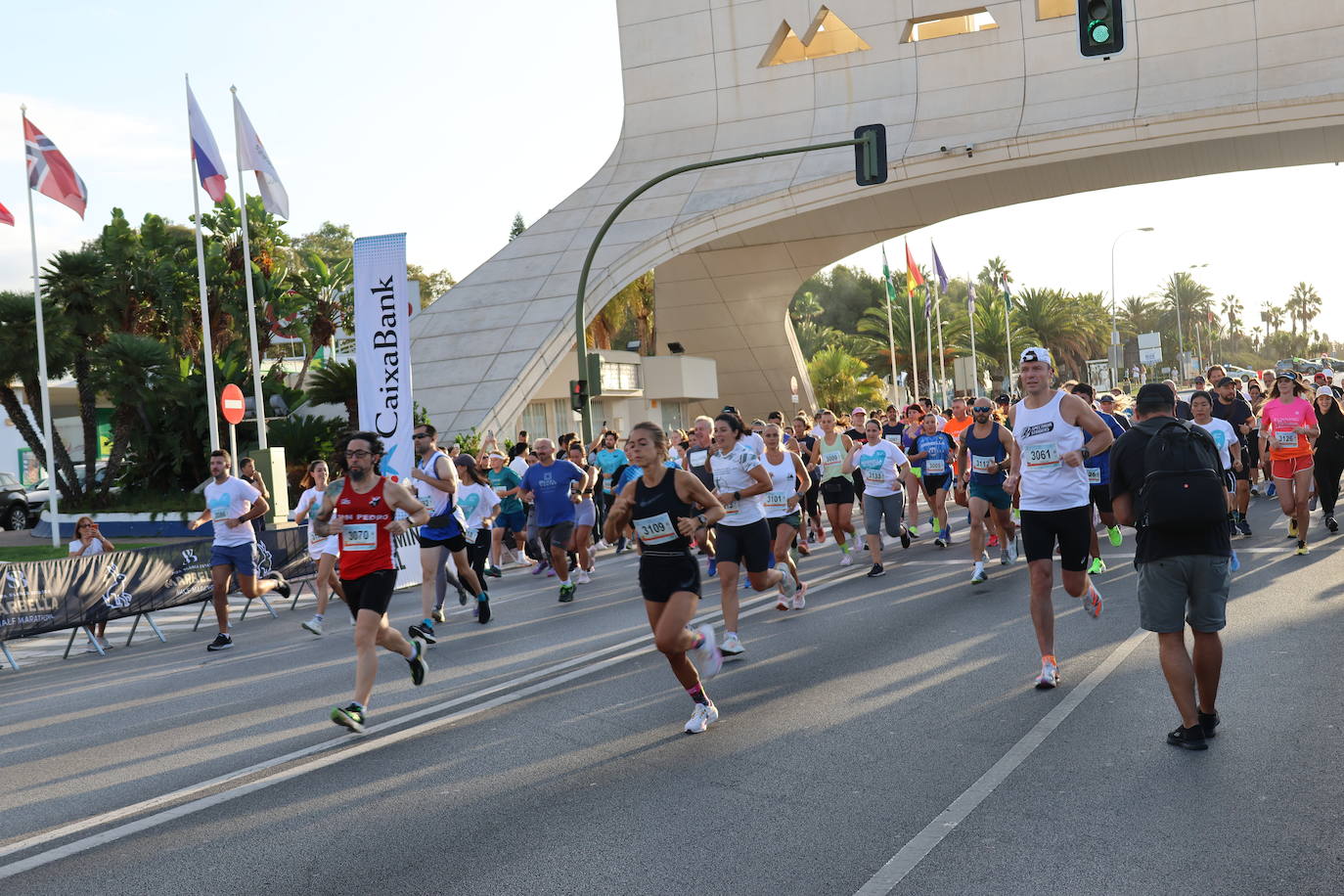 La Media Maratón 2024 de Marbella, en imágenes