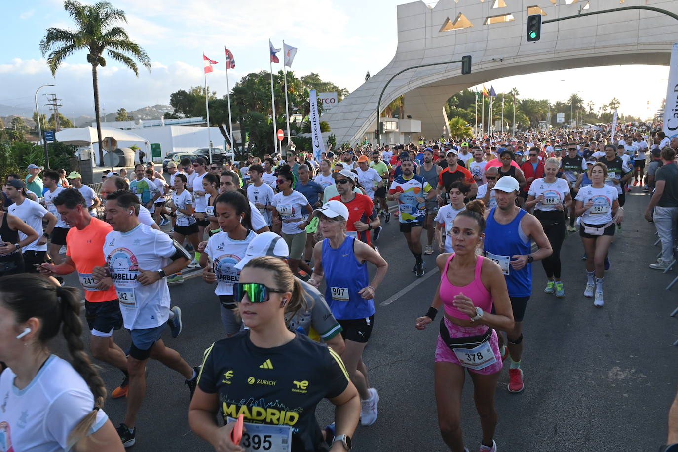 La Media Maratón 2024 de Marbella, en imágenes