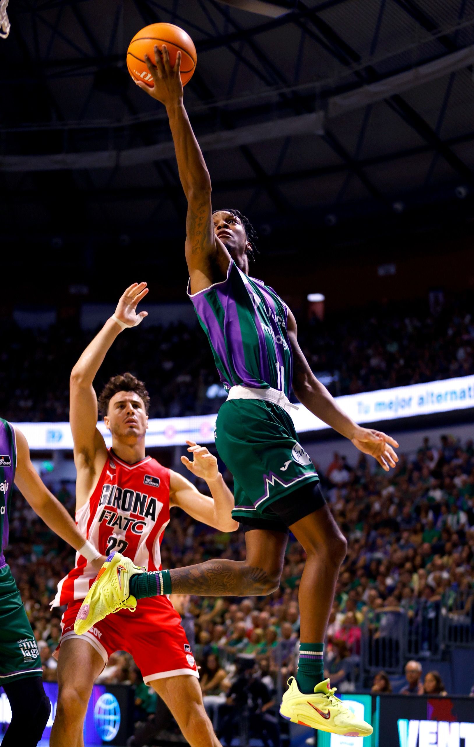 El Unicaja - Básquet Girona, en imágenes