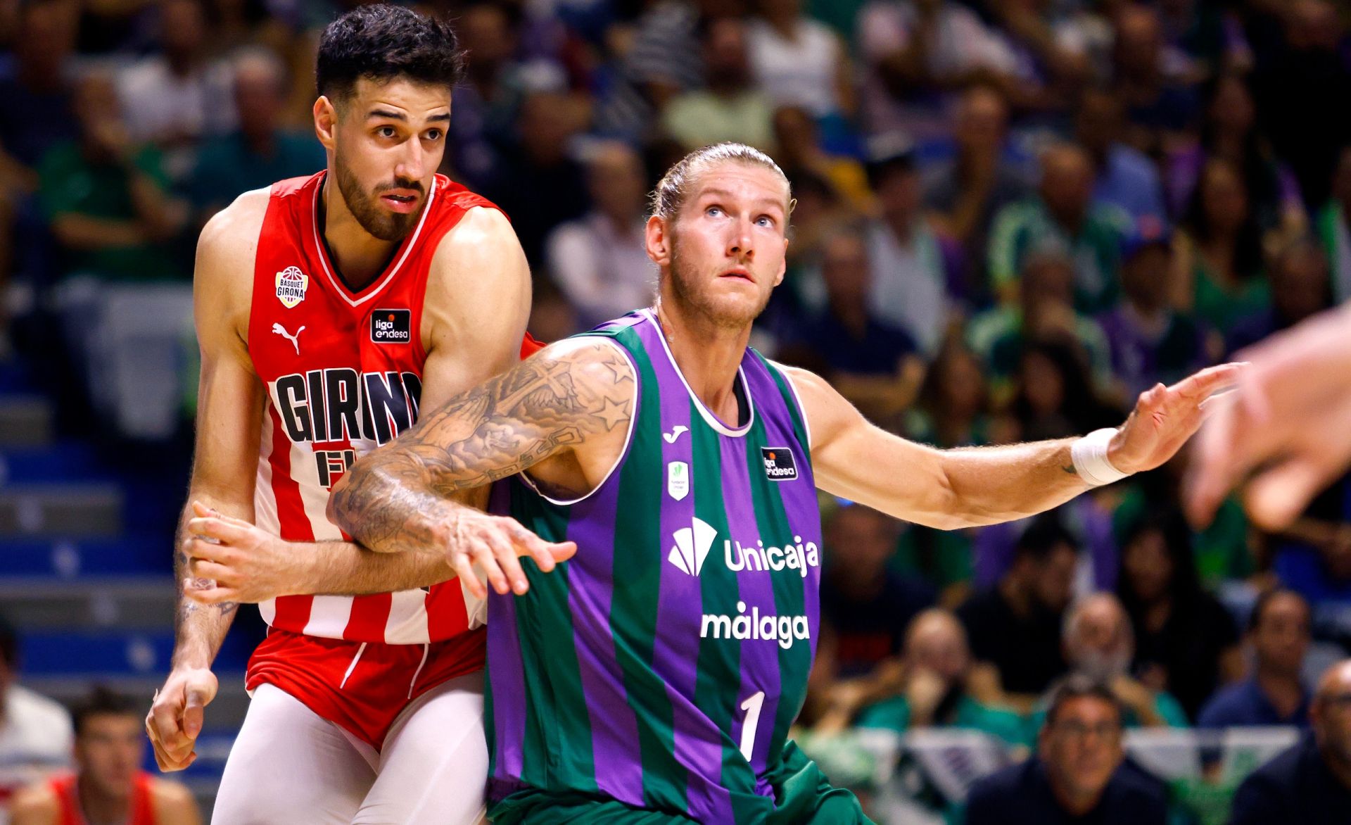 El Unicaja - Básquet Girona, en imágenes