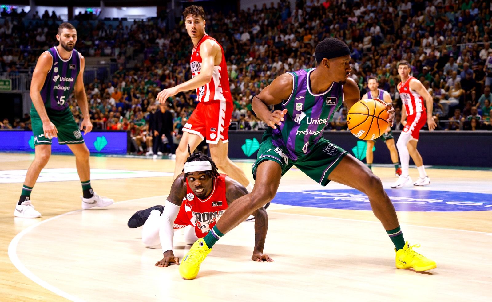 El Unicaja - Básquet Girona, en imágenes