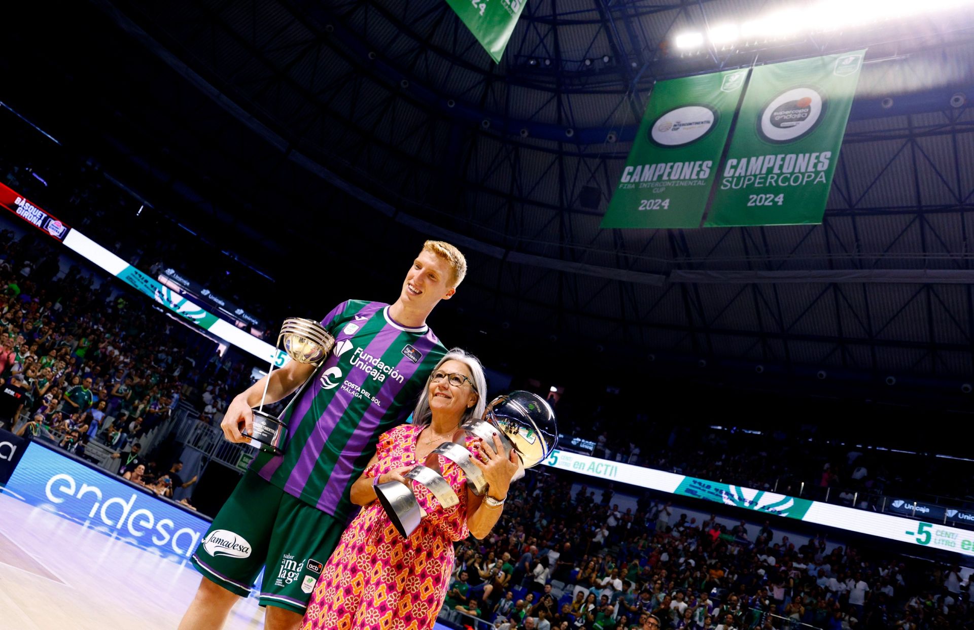 El Unicaja - Básquet Girona, en imágenes
