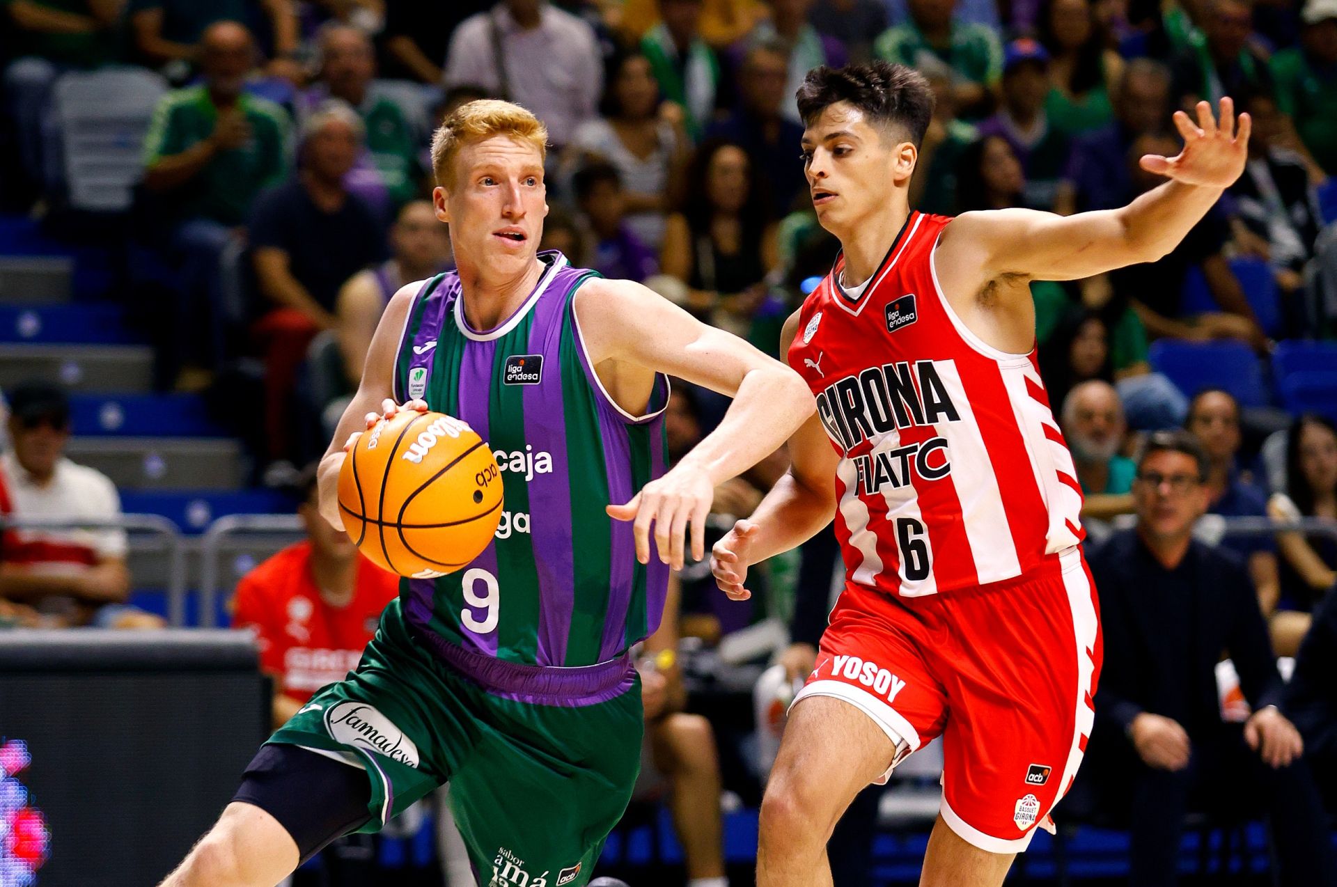 El Unicaja - Básquet Girona, en imágenes