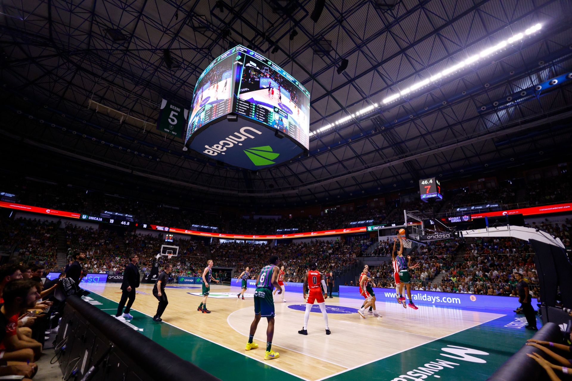 El Unicaja - Básquet Girona, en imágenes