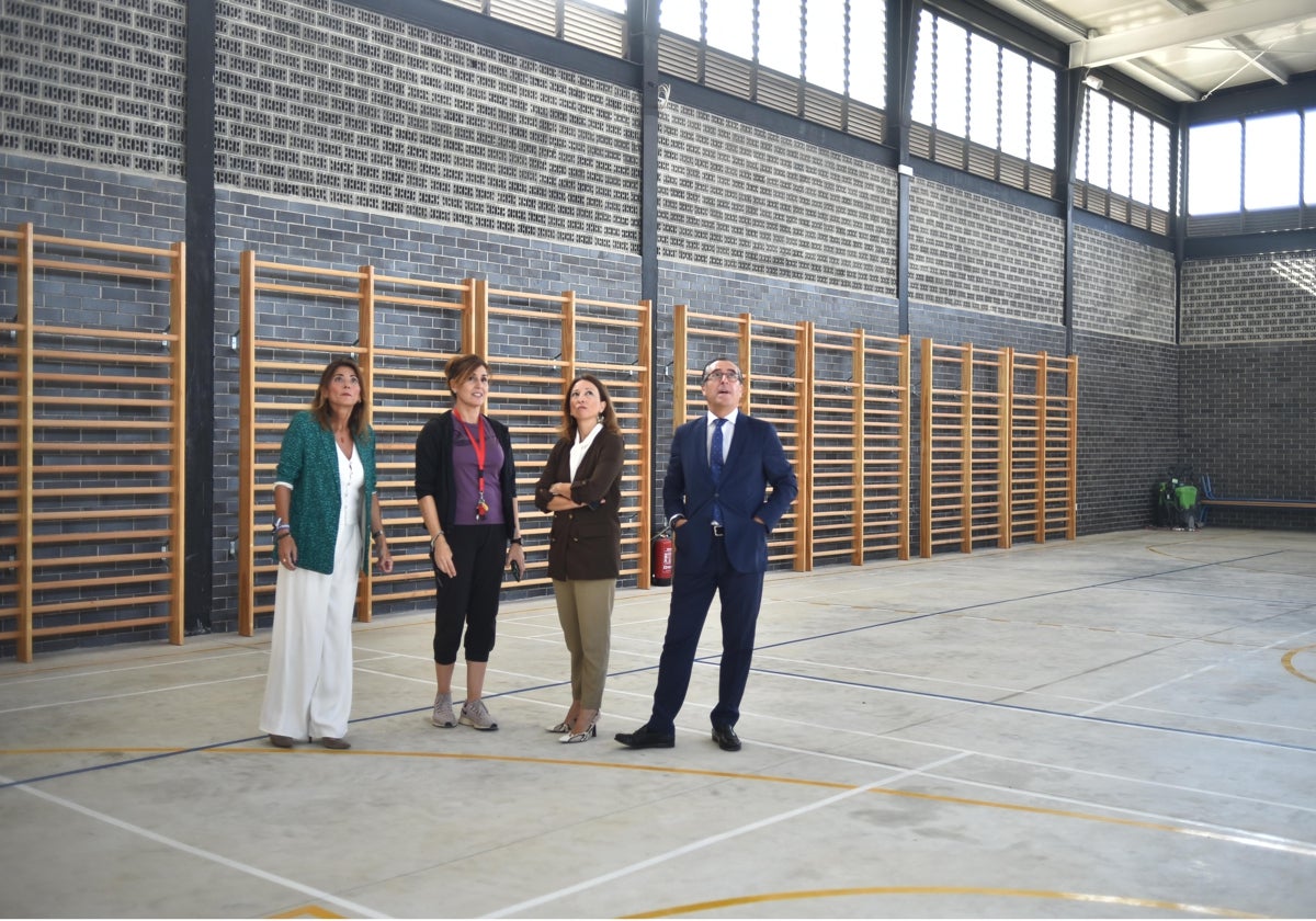 El nuevo instituto de Las Lagunas alternará las clases y las obras hasta final de año