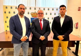 Ernesto Vilariño, Joaquin Villanova y Víctor Montoya.
