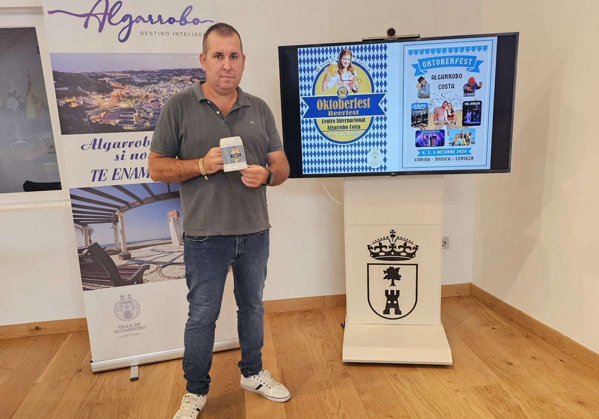 Acto de presentación de la fiesta de la cerveza de Algarrobo.