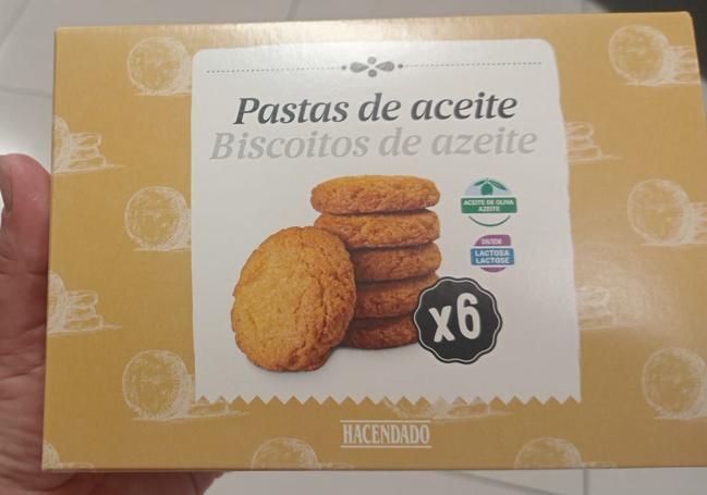 Las pastas se venden en cajas de seis unidades.