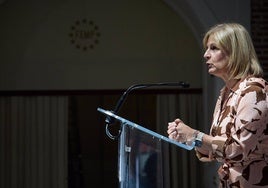 María José García Pelayo, alcaldesa de Jerez y presidenta de la FEMP.