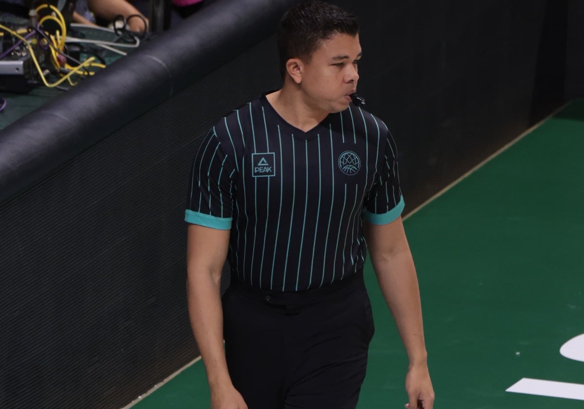 Julio Anaya, el árbitro talismán del Unicaja