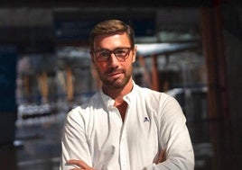 Santiago Souvirón fue pregonero de la Semana Santa de Málaga de 2018.