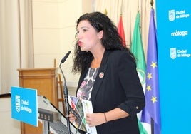 Toni Morillas durante una comparecencia en el Ayuntamiento de Málaga.