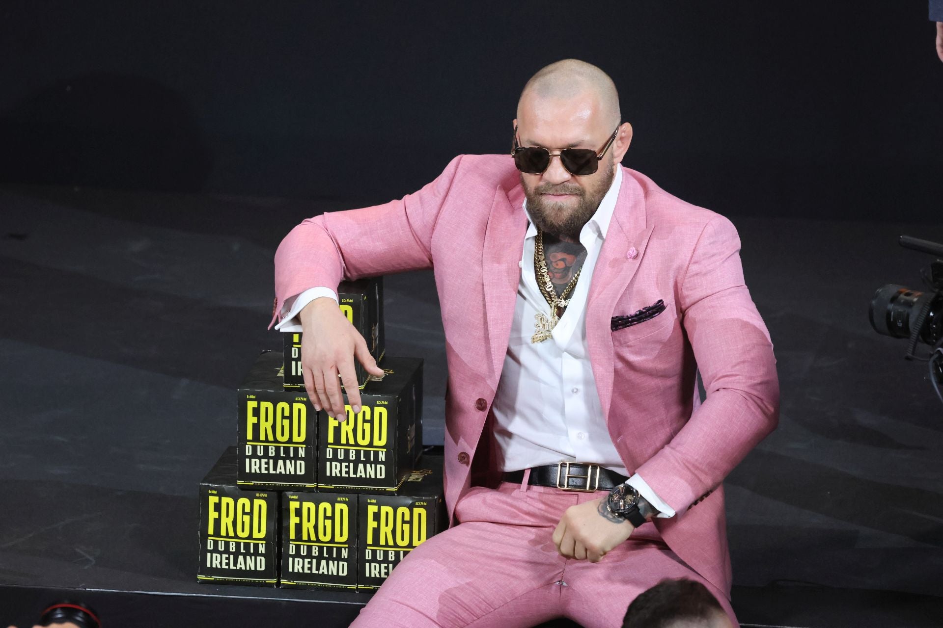 Conor McGregor, en Marbella para la velada de la BKFC