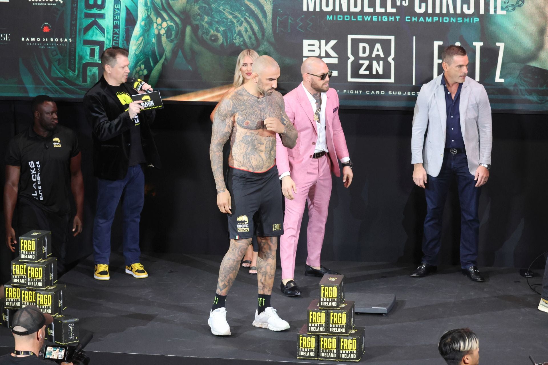 Conor McGregor, en Marbella para la velada de la BKFC