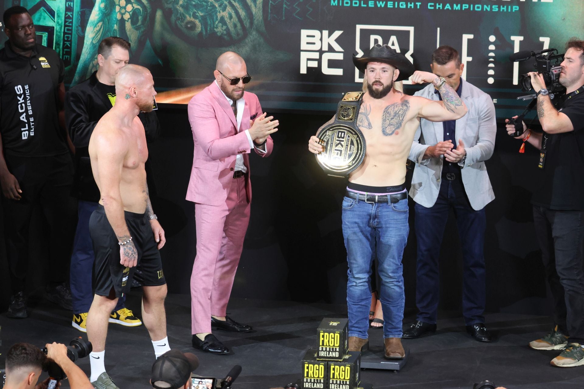 Conor McGregor, en Marbella para la velada de la BKFC