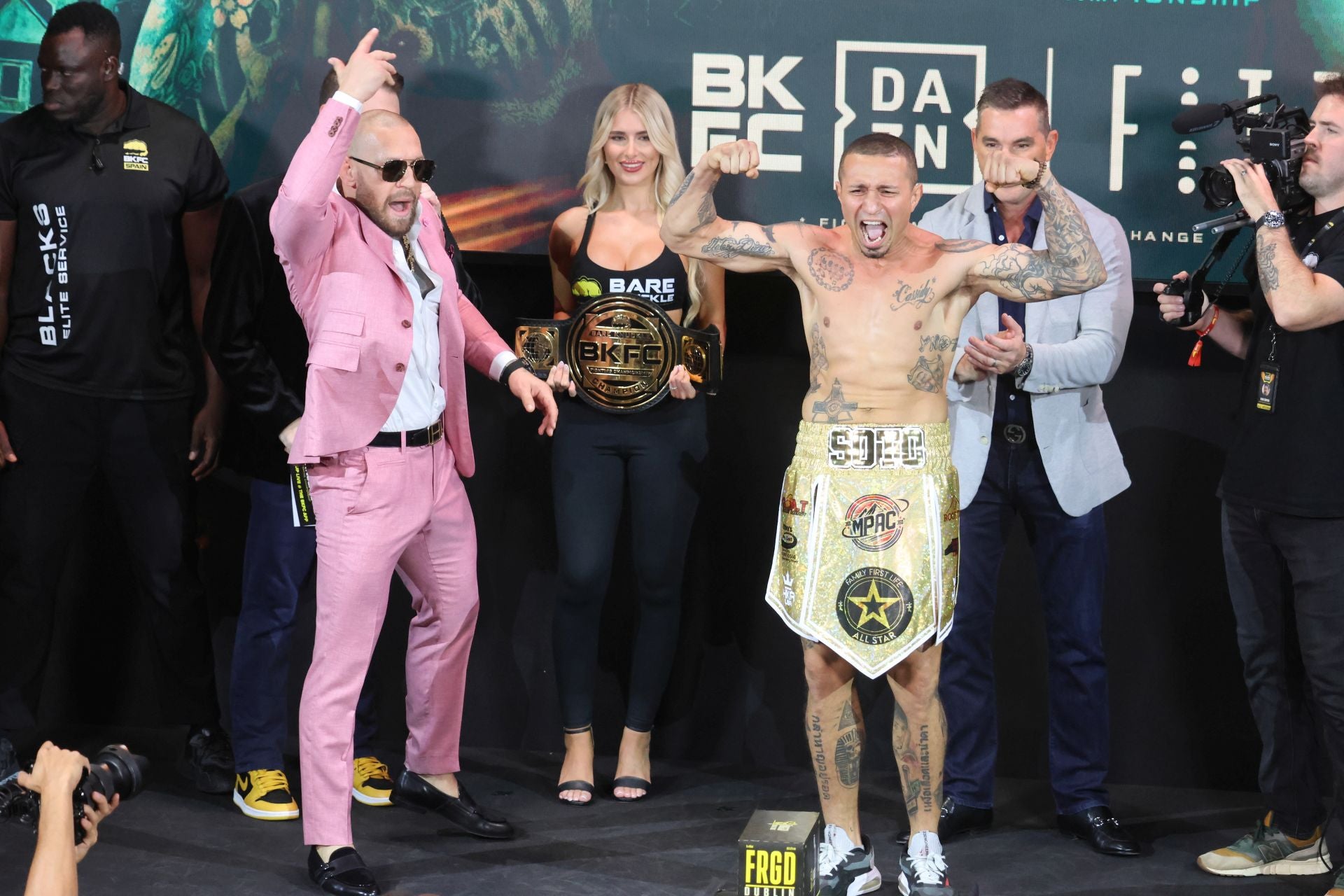 Conor McGregor, en Marbella para la velada de la BKFC