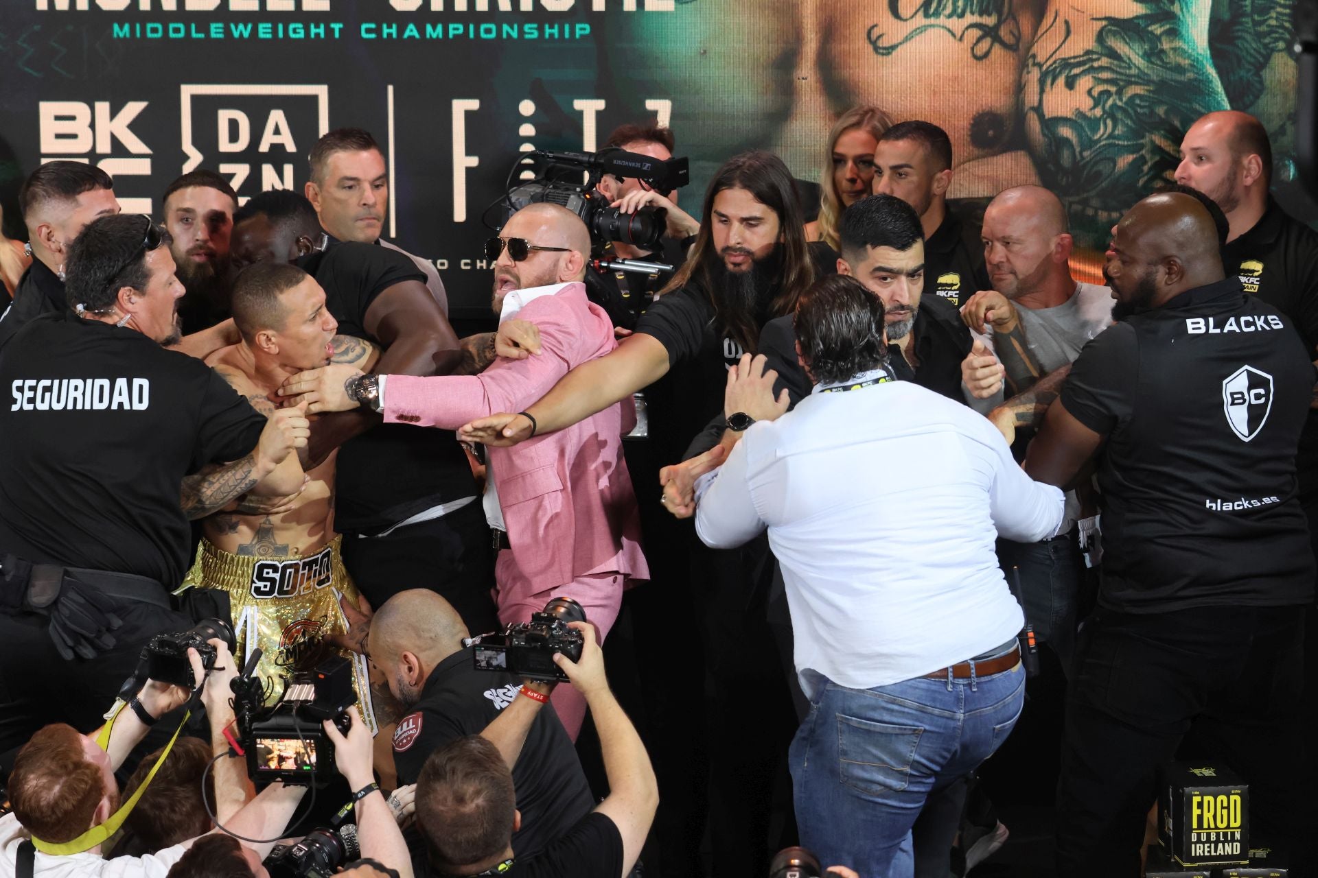 Conor McGregor, en Marbella para la velada de la BKFC