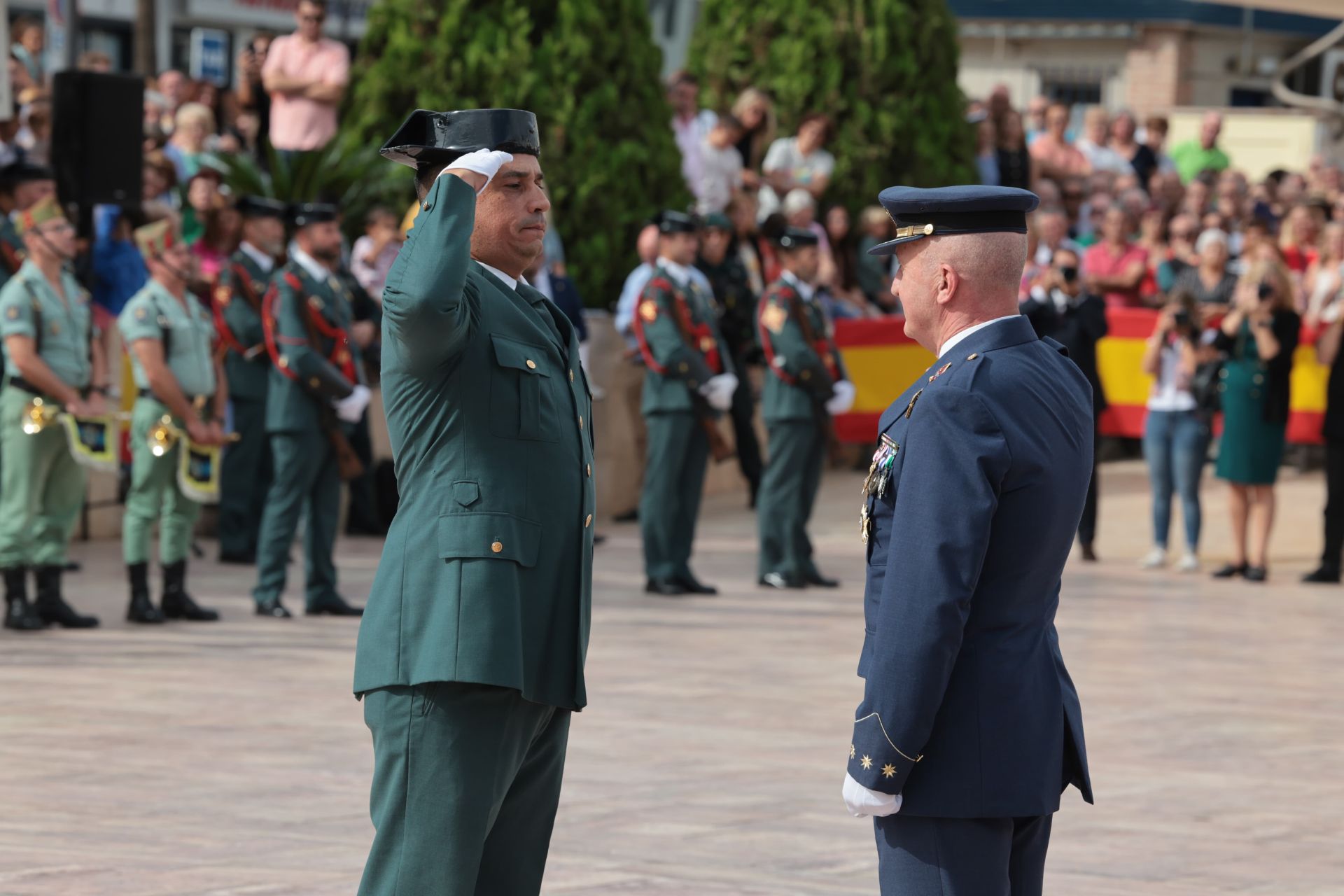 Festividad de la patrona de la Guardia Civil en Alhaurín de la Torre