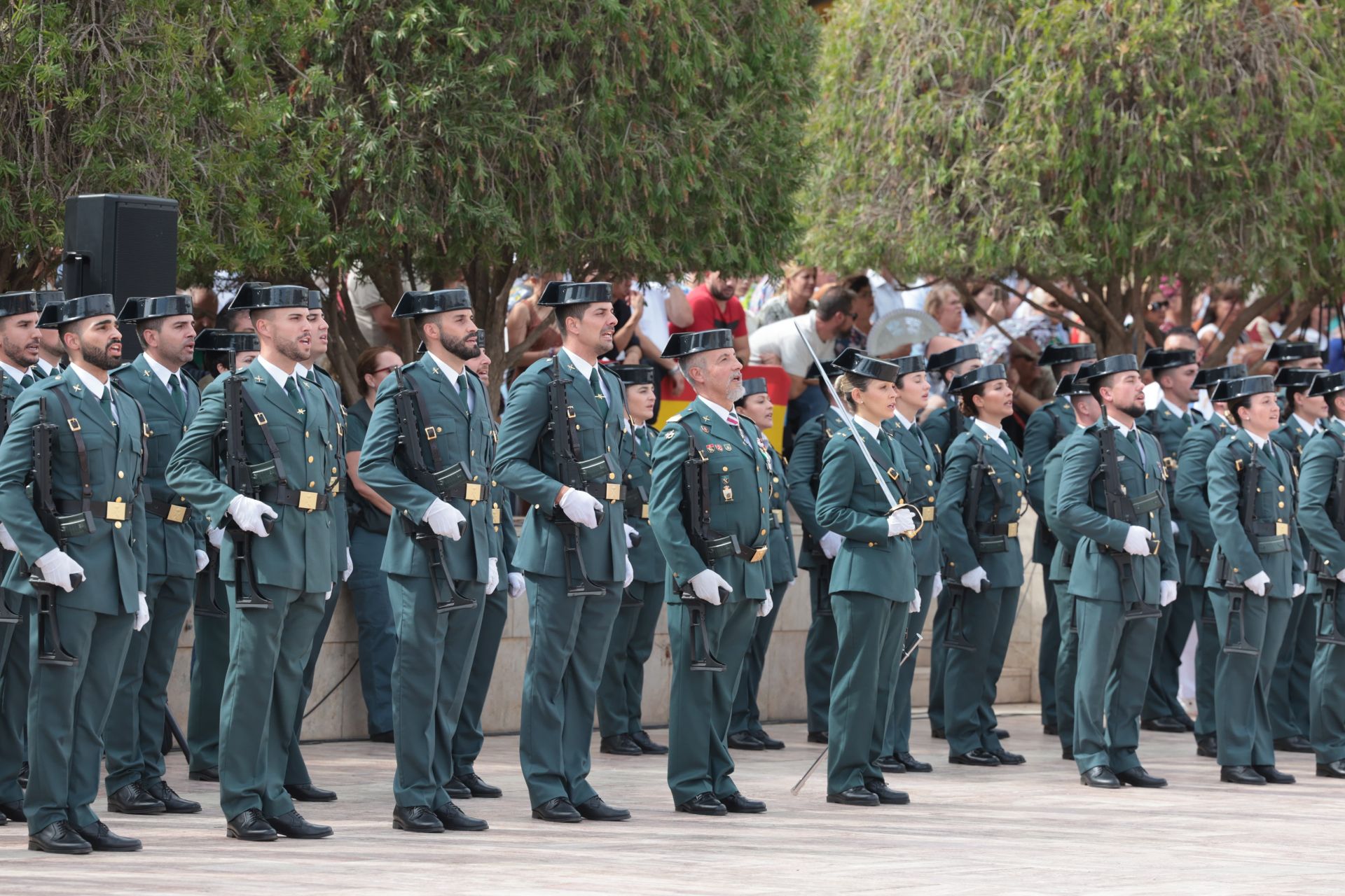 Festividad de la patrona de la Guardia Civil en Alhaurín de la Torre