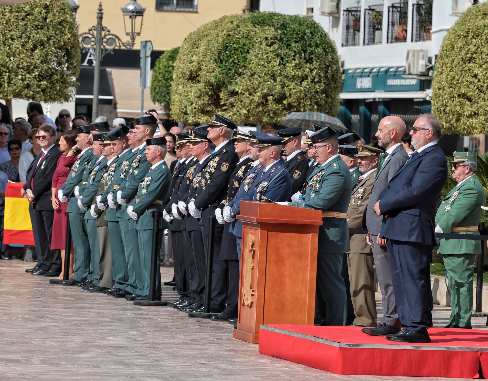 Festividad de la patrona de la Guardia Civil en Alhaurín de la Torre