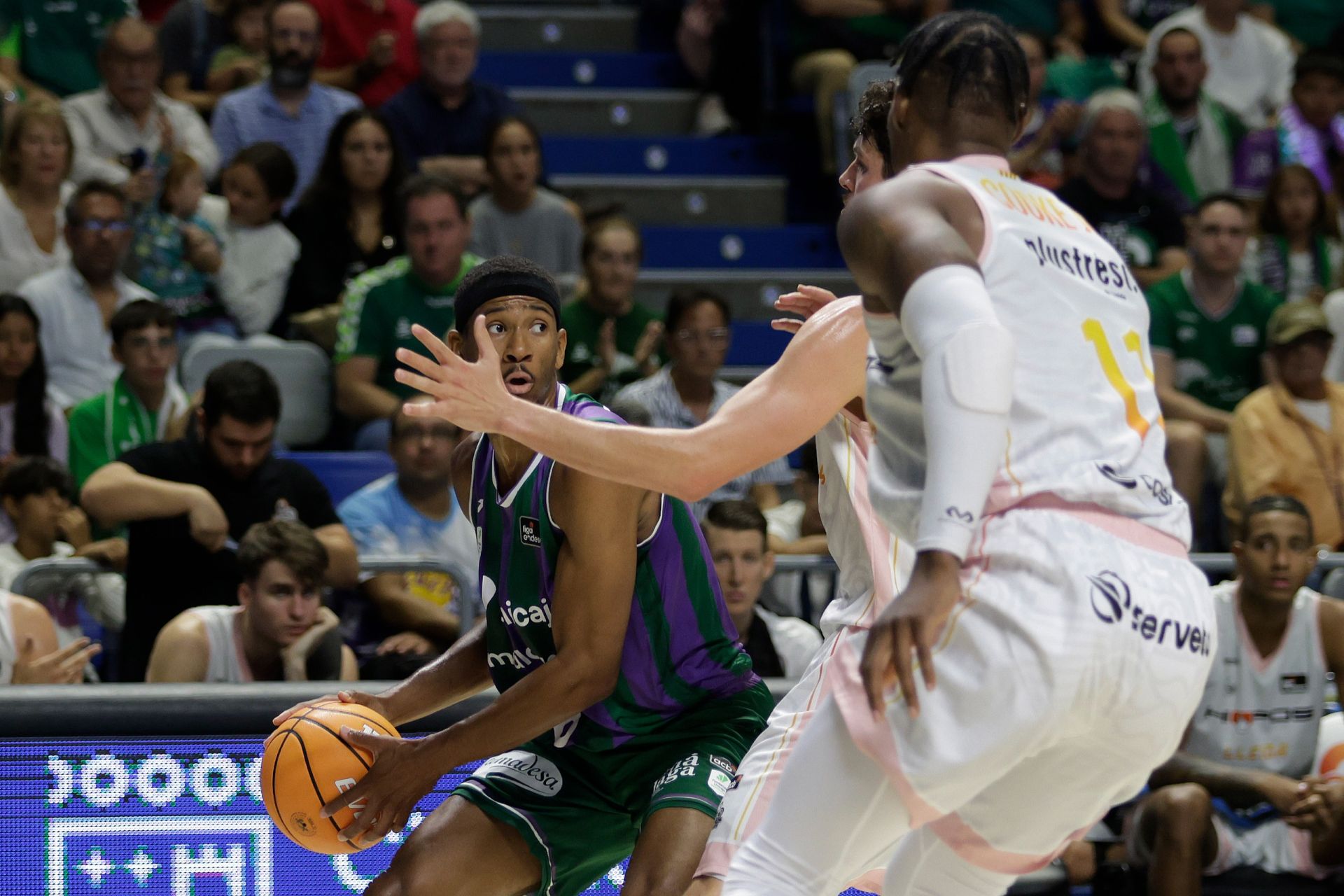 Las mejores imágenes del Unicaja-Hiopos Lleida