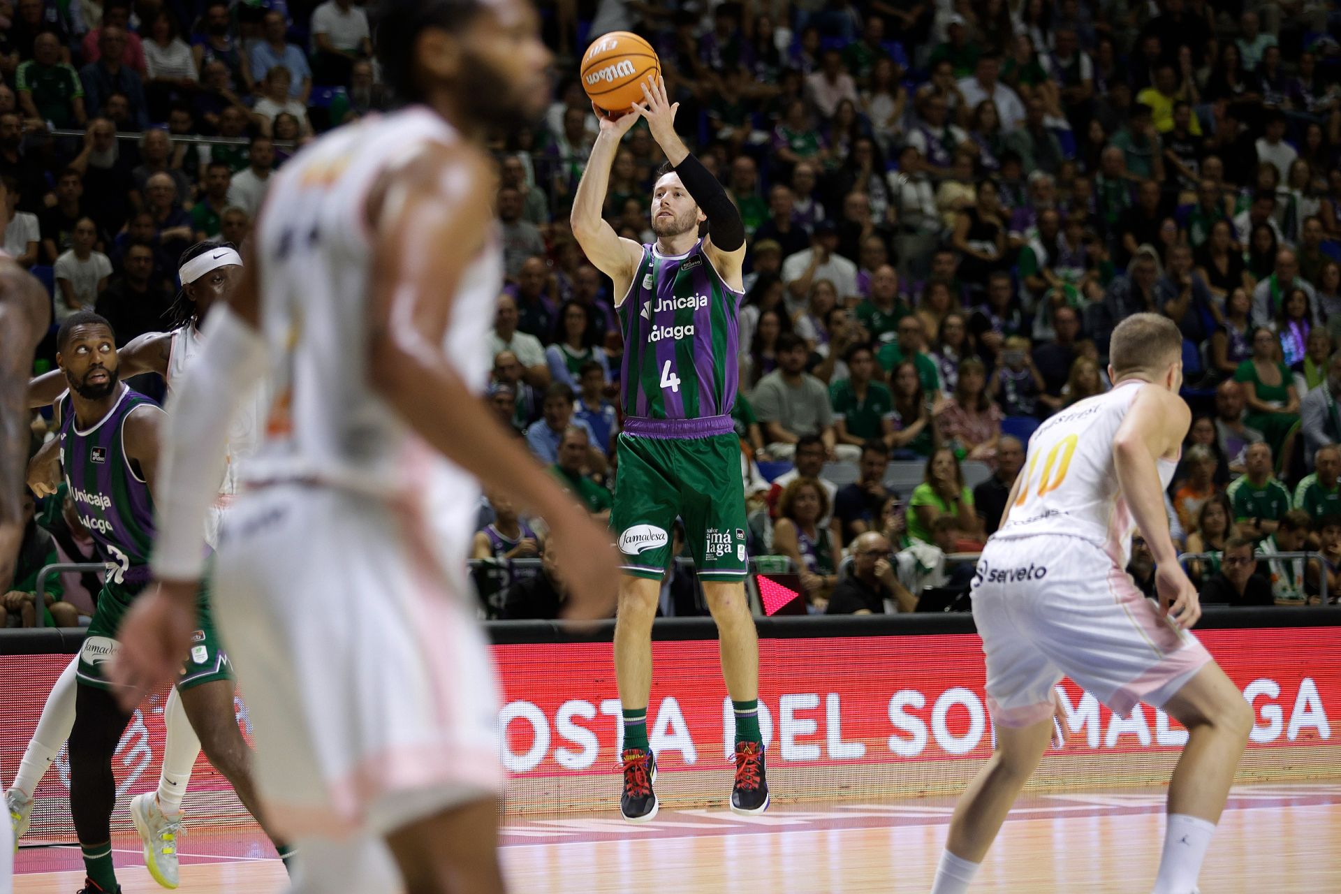 Las mejores imágenes del Unicaja-Hiopos Lleida
