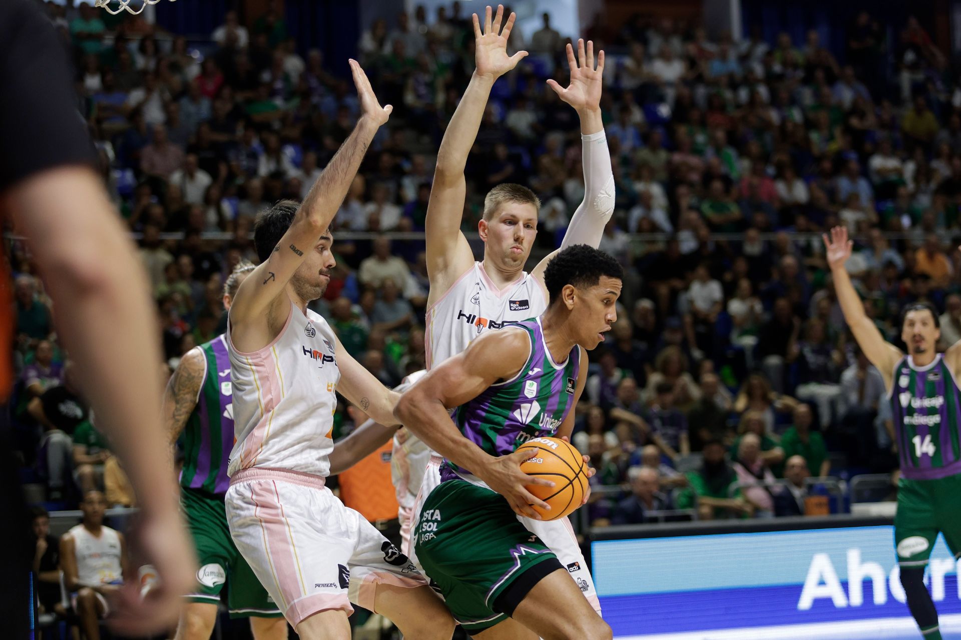 Las mejores imágenes del Unicaja-Hiopos Lleida