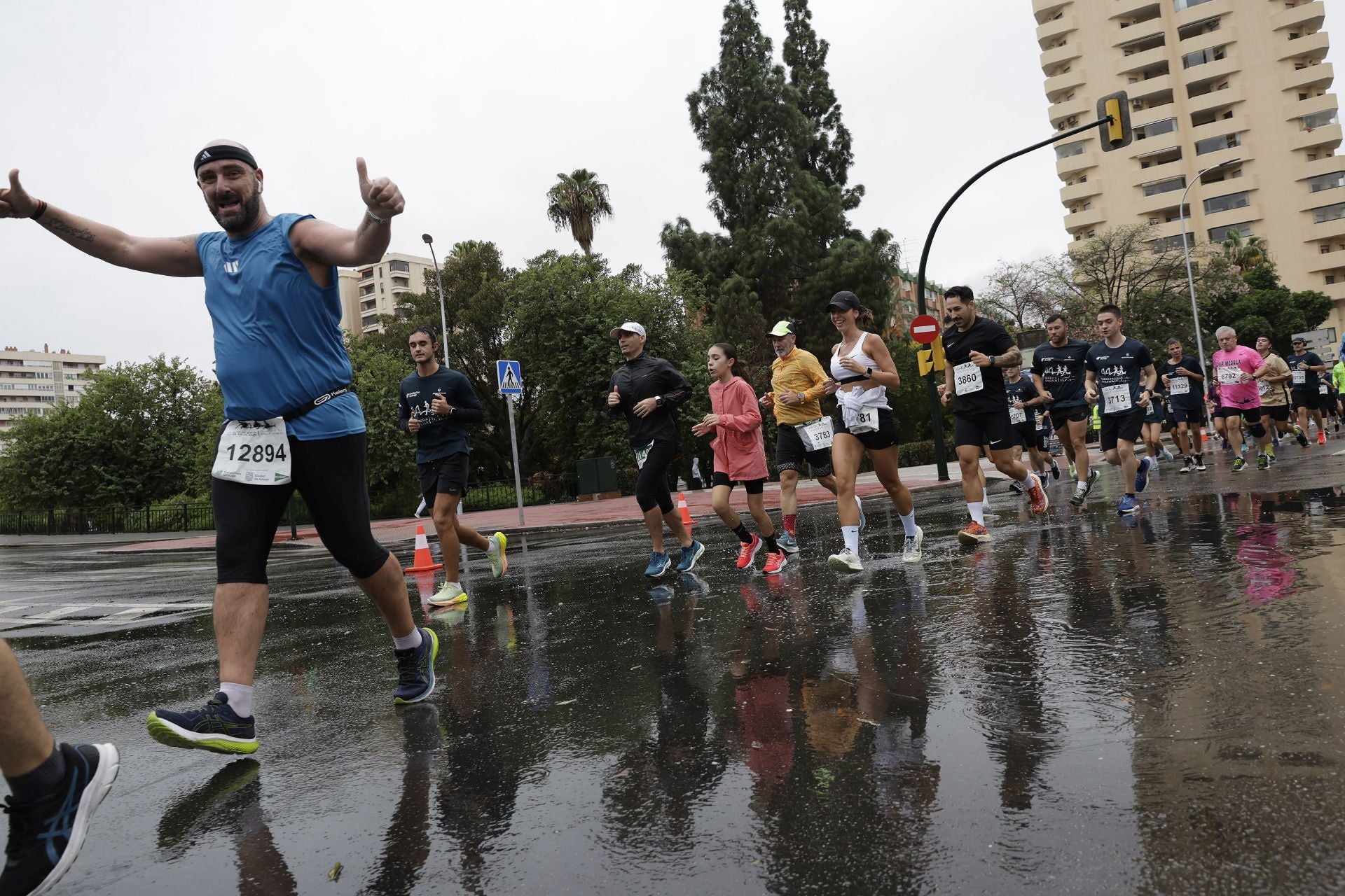 Las mejores imágenes de la Carrera Urbana Ciudad de Málaga de 2024