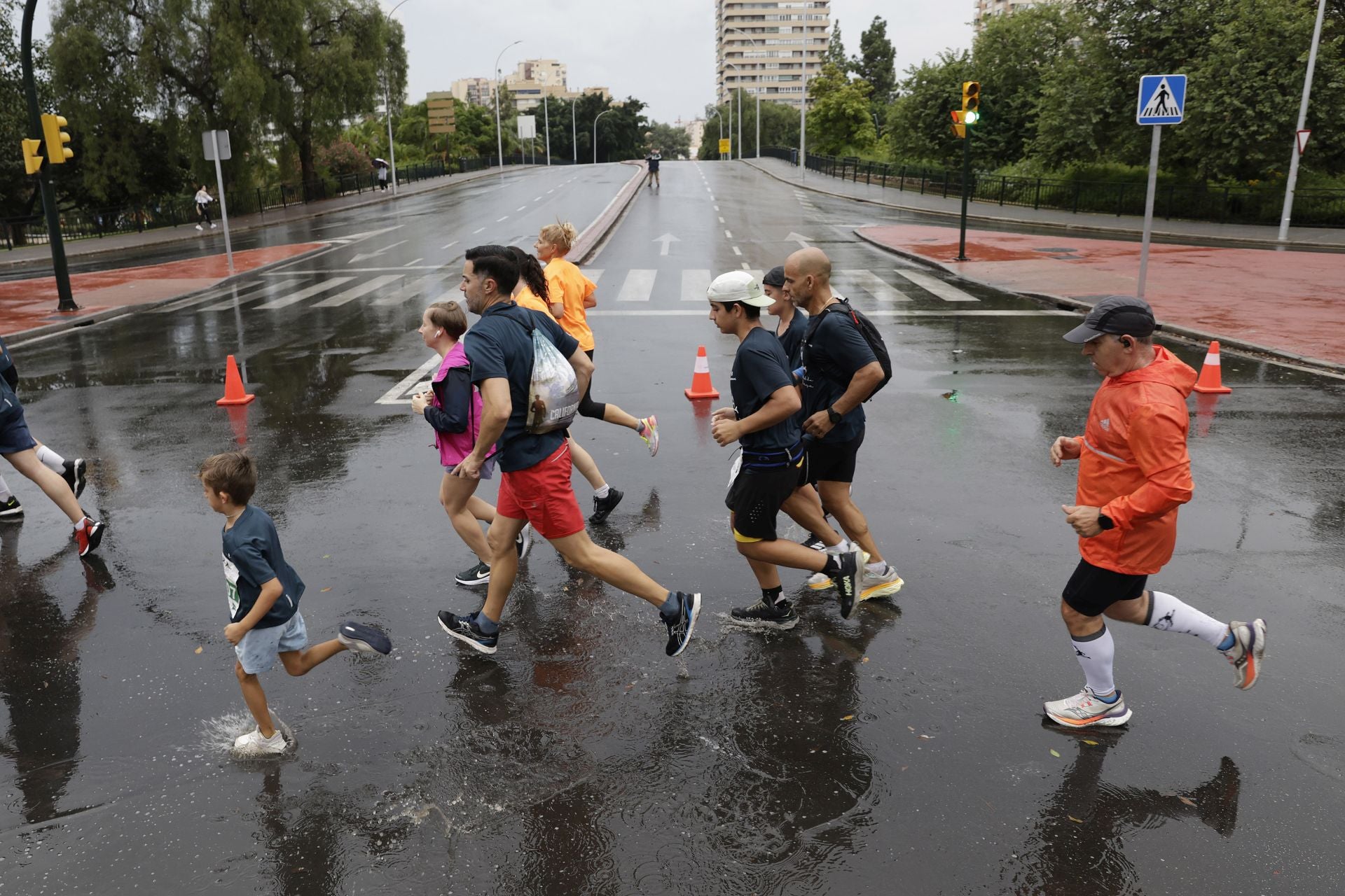 Las mejores imágenes de la Carrera Urbana Ciudad de Málaga de 2024