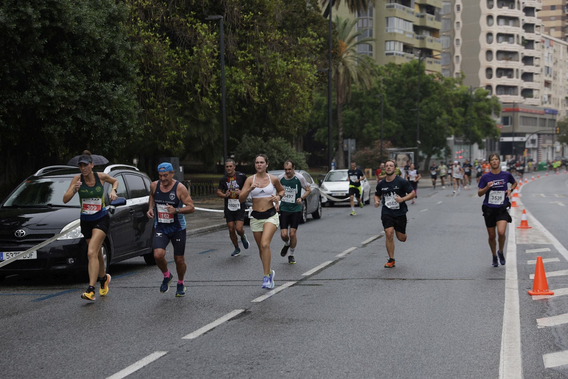 Las mejores imágenes de la Carrera Urbana Ciudad de Málaga de 2024