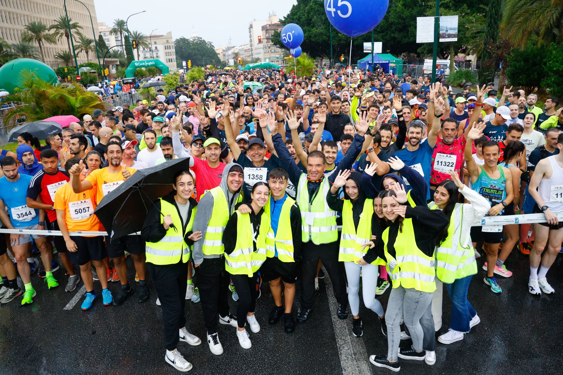 Las mejores imágenes de la Carrera Urbana Ciudad de Málaga de 2024