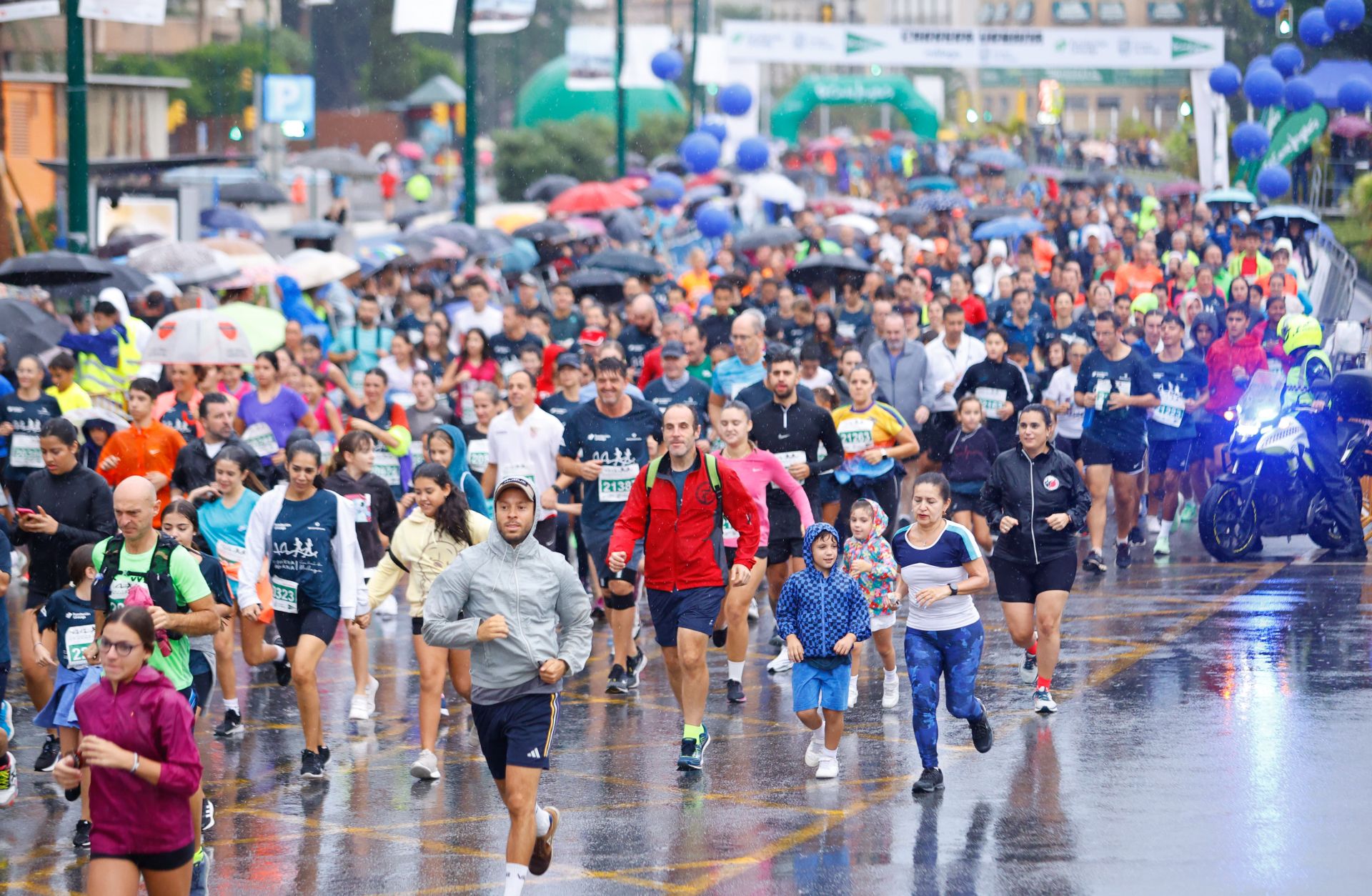 Las mejores imágenes de la Carrera Urbana Ciudad de Málaga de 2024