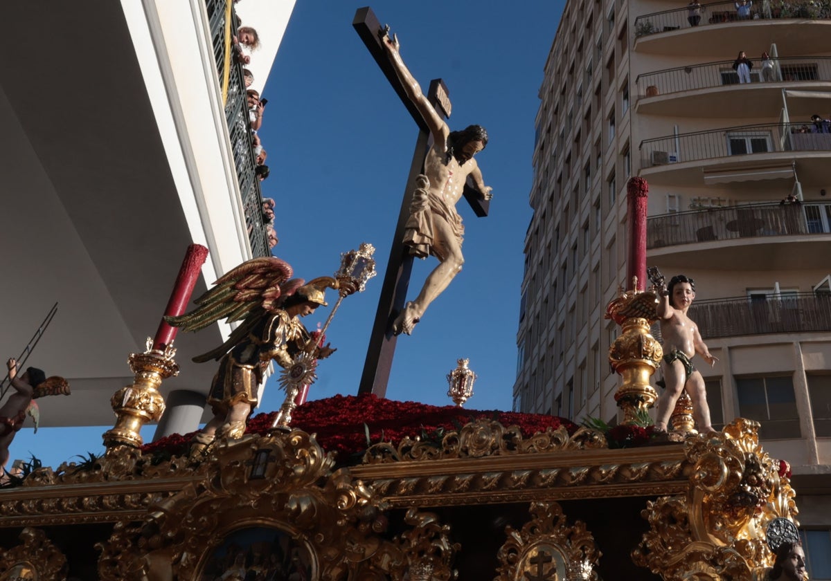 El Cristo de Ánimas de Ciegos, titular de Fusionadas.