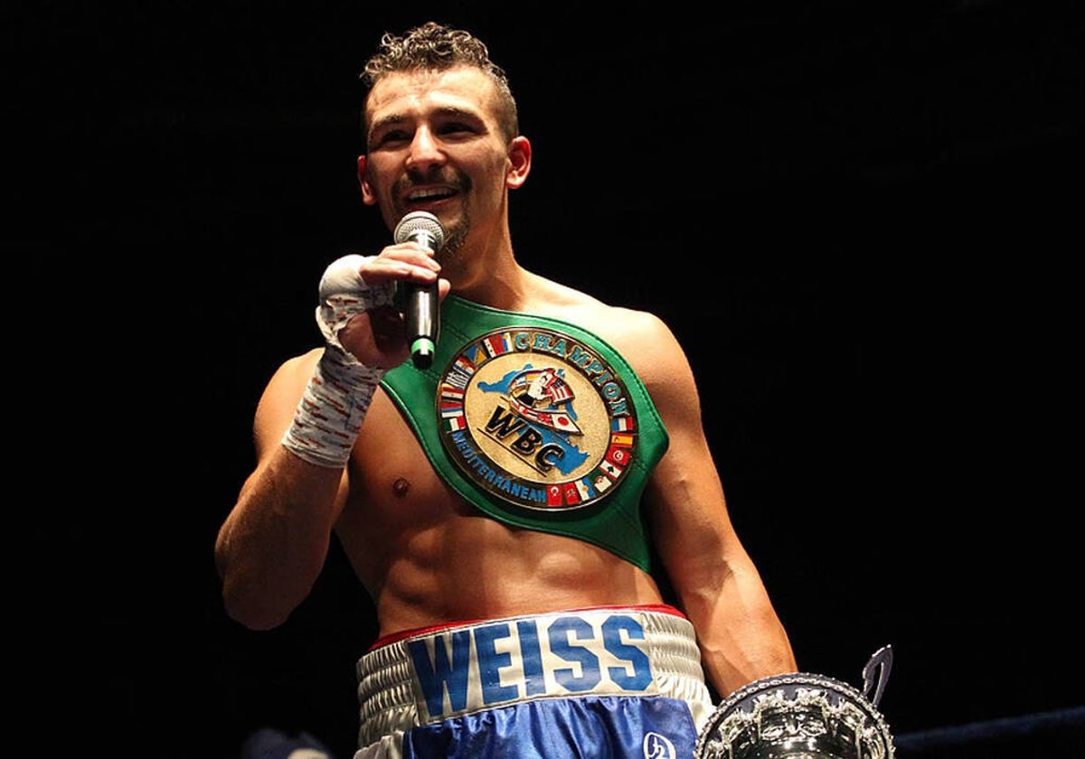 El francés Jordy Weiss, rival de Molina este sábado.