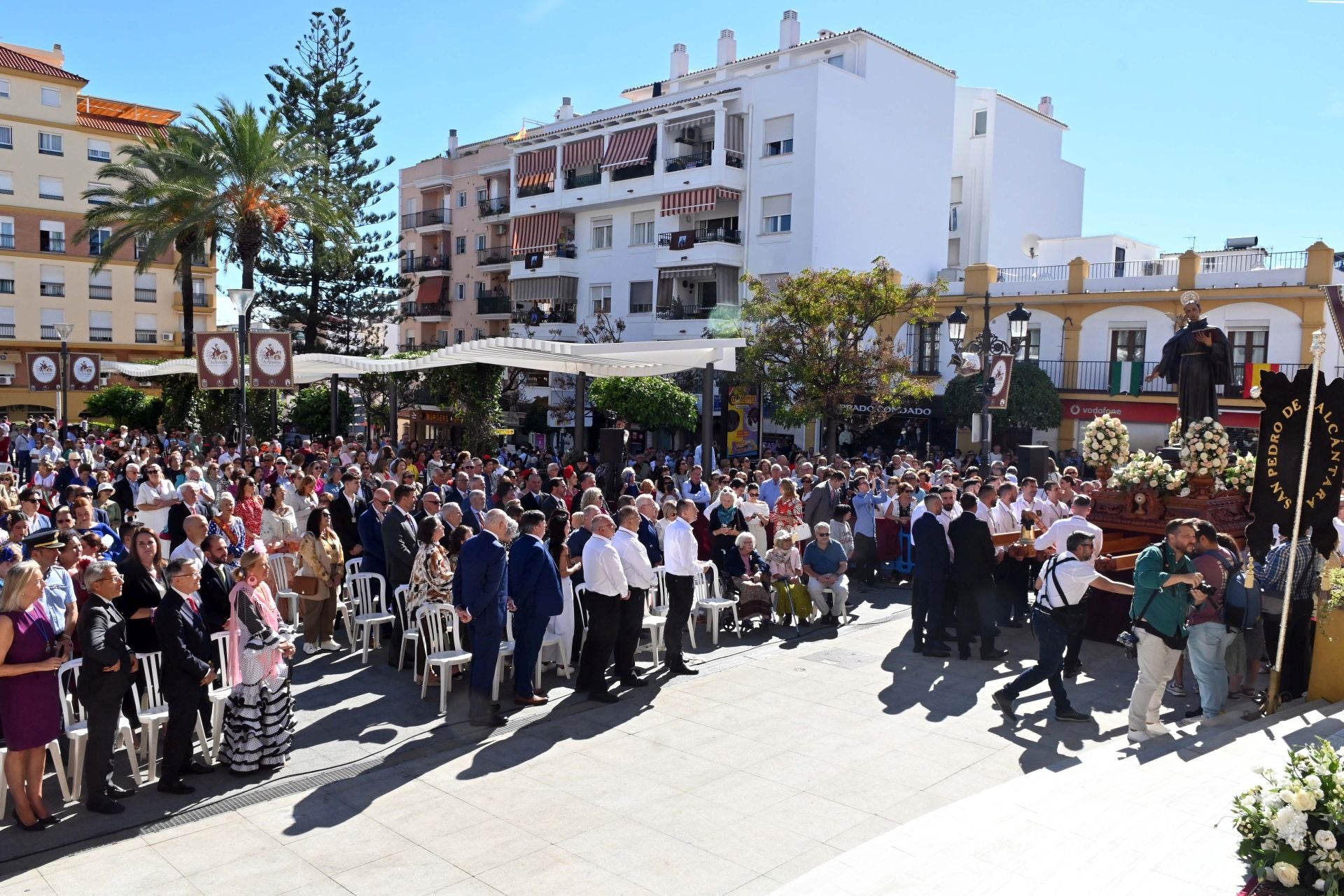 San Pedro Alcántara se vuelca con la celebración del día del patrón