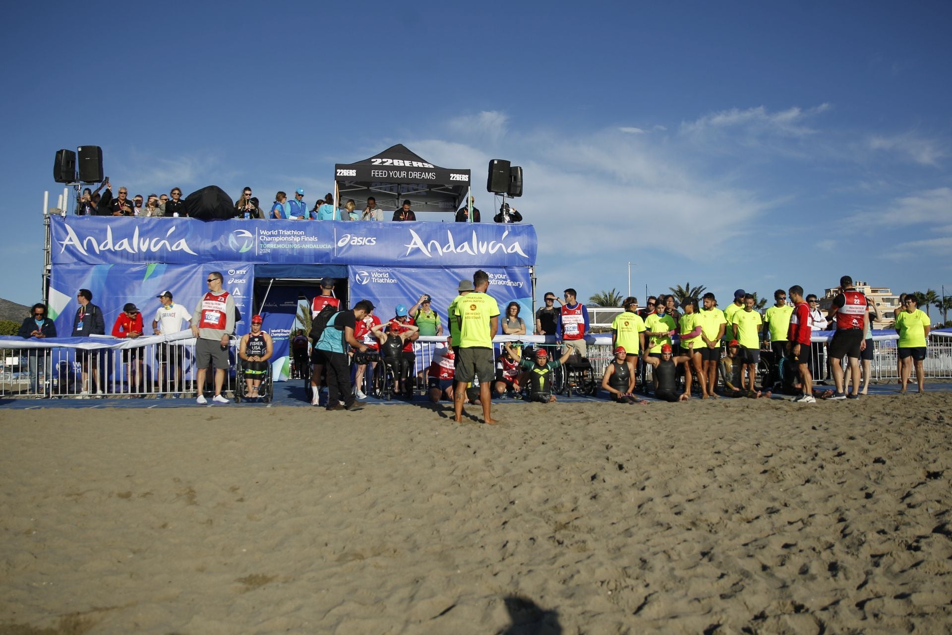 La competición de Paratriatlón en Torremolinos, en imágenes