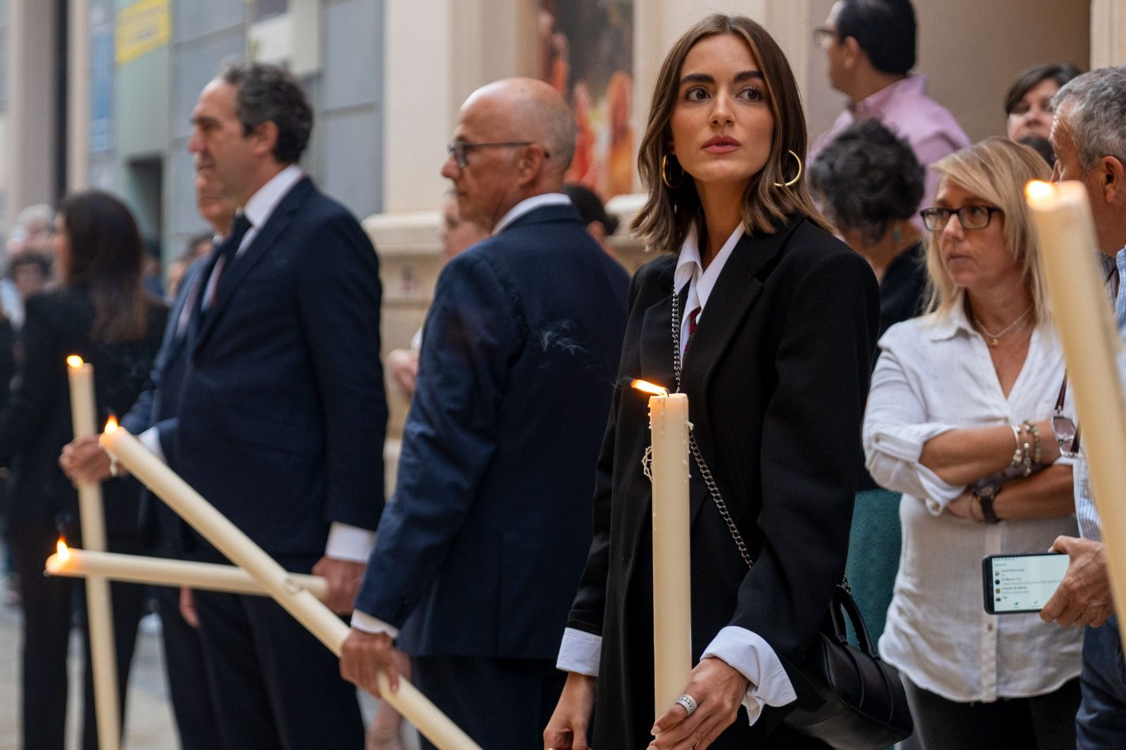 La procesión extraordinaria de la La Virgen de Gracia y Esperanza, en imágenes